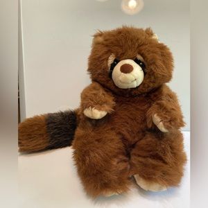 RARE VTG 1985 Etone 11 inch Red Panda Plush.